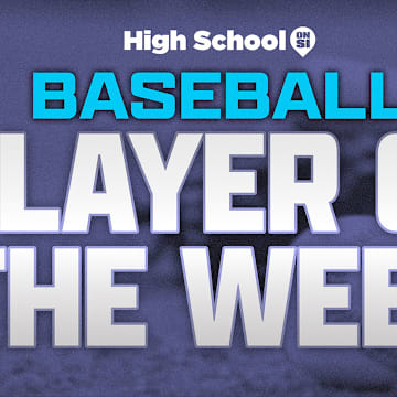 Alabama Baseball Player of the Week