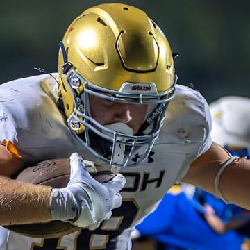 Shiloh Christian's Griffin Mason rushed for 1,691 yards and 19 touchdowns last season.