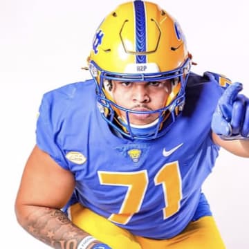 Pitt Football Class of 2026 four-star offensive lineman commitment Day'jon Moore flips to Maryland