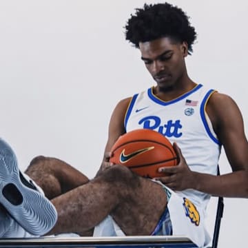 Pitt Basketball hosted 2026 4-star wing Ethan Mgbako on an Official Visit 