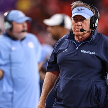 Freddie Kitchens is out after one year as offensive coordinator under Bill Belichick at North Carolina. 