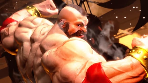 Zangief victory screen