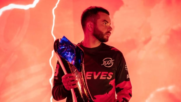 Nadeshot Holding a Trophy