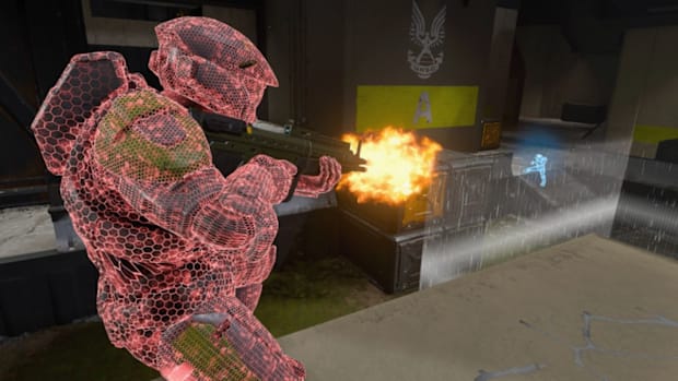 Player Fighting in Halo Infinite