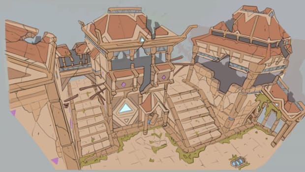 Concept Art for BloodLoop Location