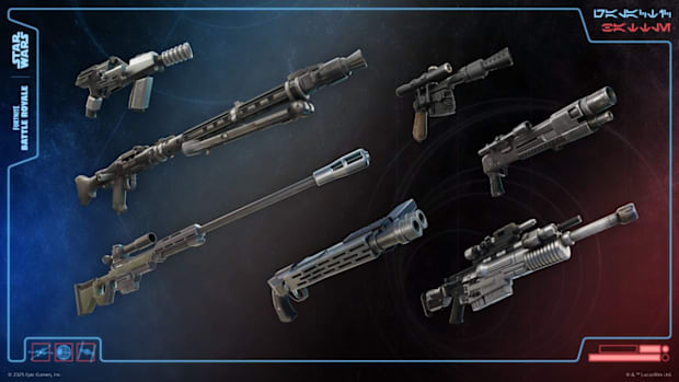 Guns in Fortnite's Star Wars Season