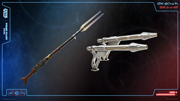 Mandalorian Weaponry in Fortnite