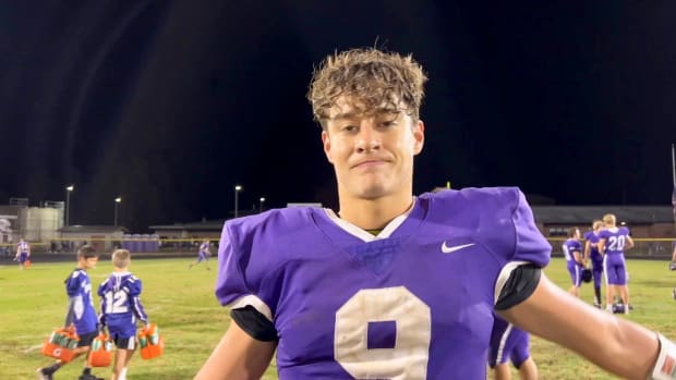 Nooksack Valley's Colton Lentz is closing in on a few rushing records heading into 2024.