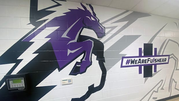 Fulshear football fieldhouse - Texas high school football