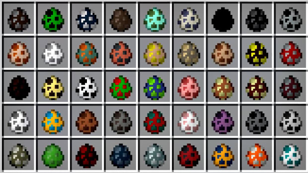 Minecraft 1.1 Spawn Egg Update