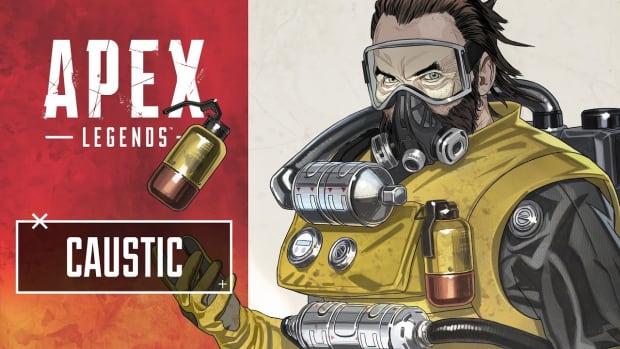 Caustic character screen Apex Legends