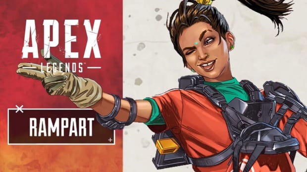 Rampart character screen Apex Legends