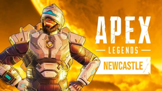 Newcastle character screen Apex Legends