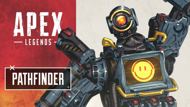 Pathfinder character screen Apex Legends