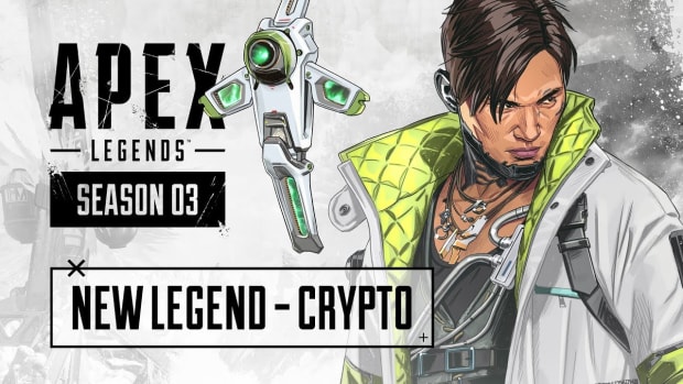 Crypto character screen Apex Legends