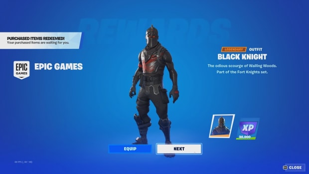 Chevalier noir de Fortnite