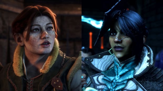 Harding and Neve from Dragon Age: The Veilguard.