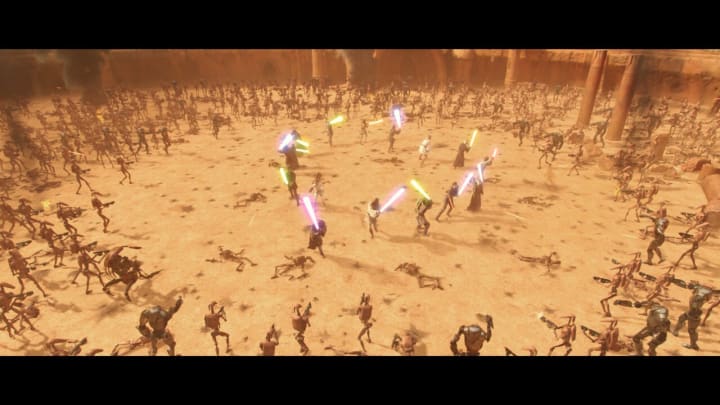 Star Wars: Episode II - Attack of the Clones. Battle of Geonosis. Image Credit: StarWars.com