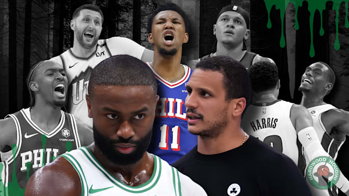 Jaylen Brown, Joe Mazzulla, Philadelphia 76ers