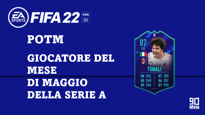 Sandro Tonali POTM di maggio della Serie A / 90min Italia