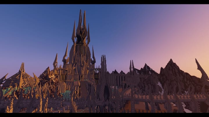 A replica of World of Warcraft's Azeroth in Minecraft.