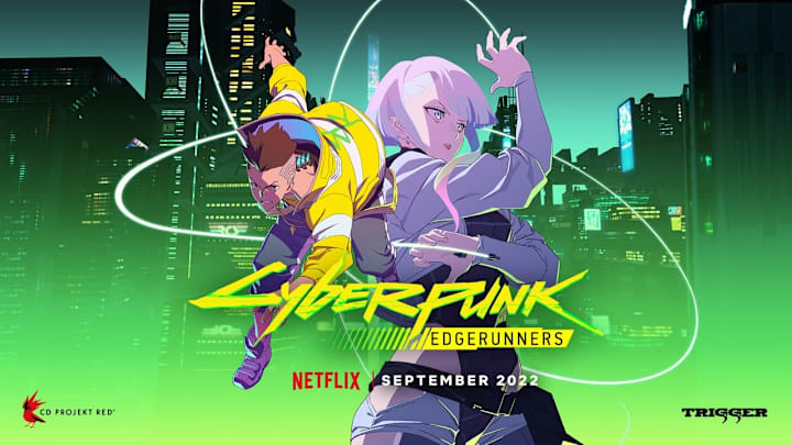 Cyberpunk Edgerunners key art