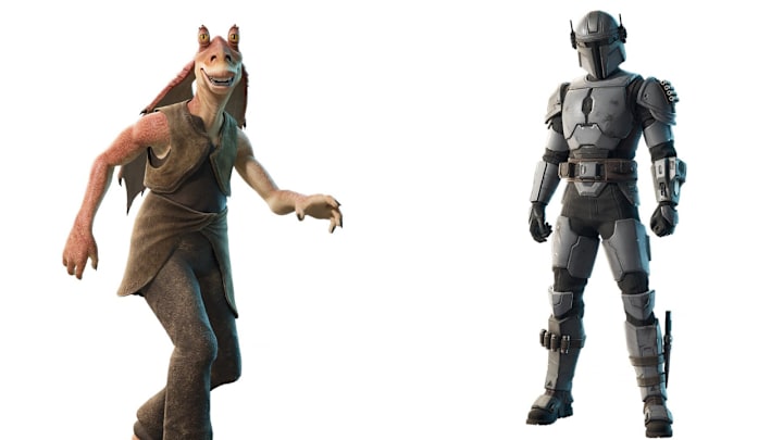 Jar Jar Binks and the Mandalarian