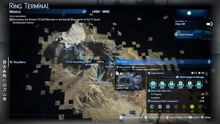 Death Stranding 2, The Artist location