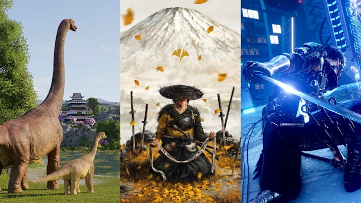 Jurassic World Evolution 3, Ghost of Yotei, Ninja Gaiden 4