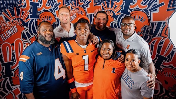 Jershaun Newton chose the Fighting Illini, following in his brother's footsteps 