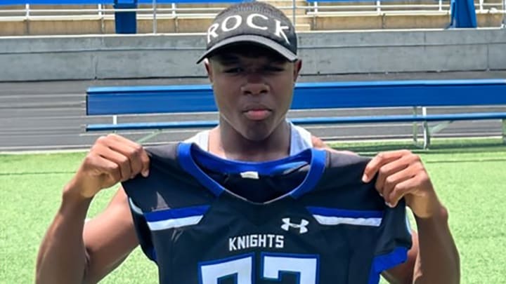 Chartlotte Christian running back Jamal Rule, who amassed 2,712 yards and 36 touchdowns last fall at Salisbury High, has transferred and reclassified to the Class of 2026 with the Knights.