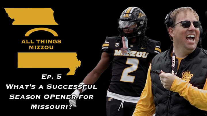 Thumbnail for episode 5 of the "All Things Mizzou" podcast.