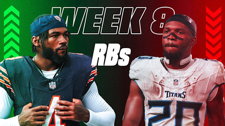 De'Andre Swift and Tony Pollard are among the players discussed in Start Em, Sit Em RBs: Week 8.