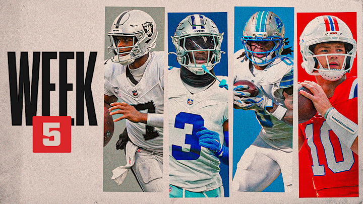 Iain MacMillan gives his picks for all 14 NFL Week 5 games.