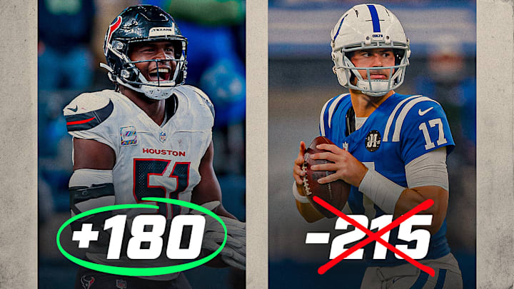 The Texans are road underdogs against the Colts in Week 13. The Texans are road underdogs against the Colts in Week 13.