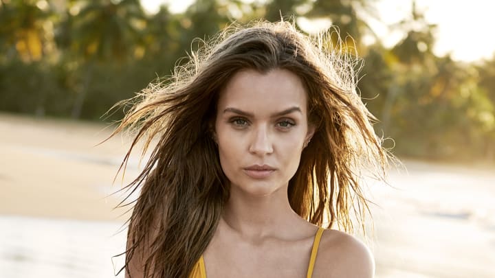 Josephine Skriver was photographed by Kate Powers in Dominican Republic