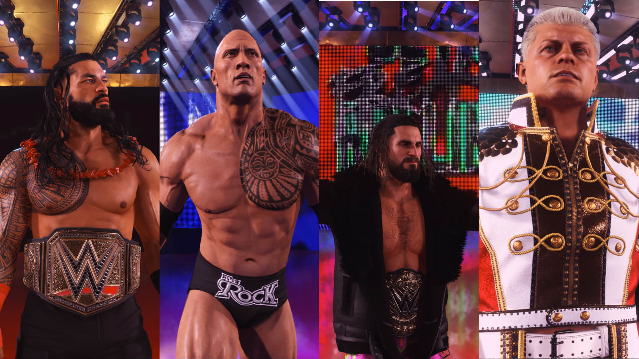 The Rock & Roman Reigns vs. Cody Rhodes & Seth Rollins
