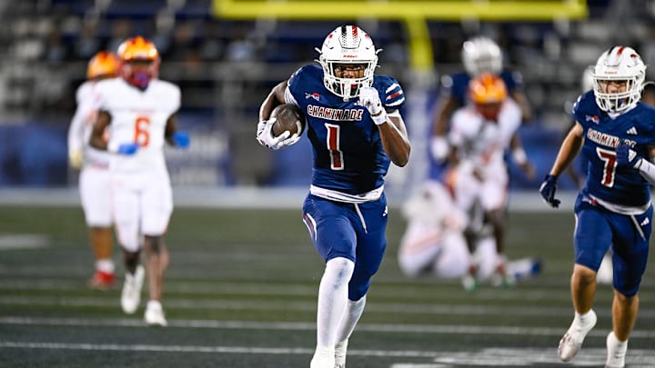 Chaminade-Madonna's Derrek Cooper is committed to the University of Texas. Chaminade-Madonna's Derrek Cooper is committed to the University of Texas.