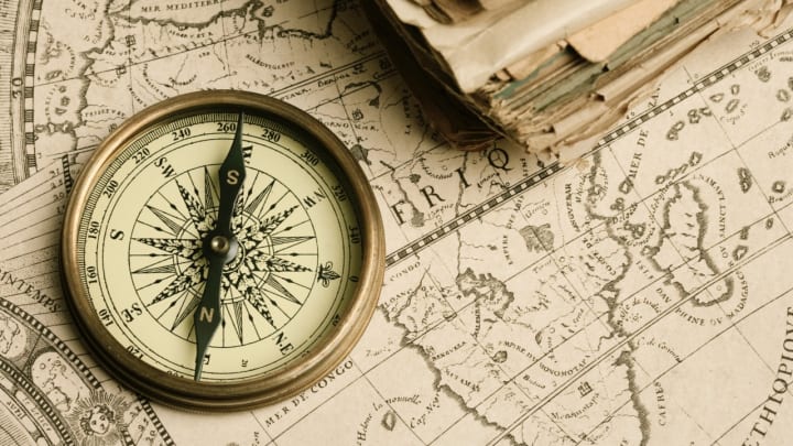 Not even a compass could help you find these lost places. / Cristian Baitg via Getty