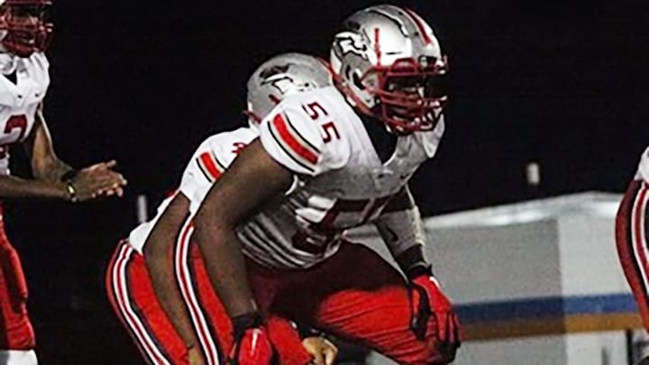 Victor Goree was an absolute steamroller last week, recording 15 pancake blocks on the South Pointe offensive line. Victor Goree was an absolute steamroller last week, recording 15 pancake blocks on the South Pointe offensive line.