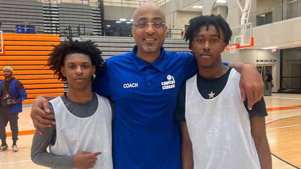 Tavares "Boogie" Vaughn-Cooper and Dennis Scott