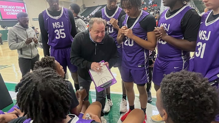 Longtime Mount St. Joseph basketball coach Pat Clatchey has his team in the hunt again for the Maryland Interscholastic Athletic Association (MIAA) A Conference title. The Gaels defeated Archbishop Spalding Tuesday evening to advance to Thursday’s semifinals against Baltimore rival Saint Frances Academy.