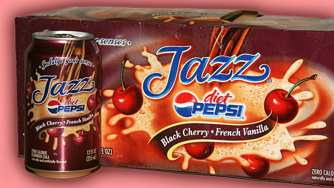 Pepsi Jazz’s discontinued Black Cherry and French Vanilla flavor.