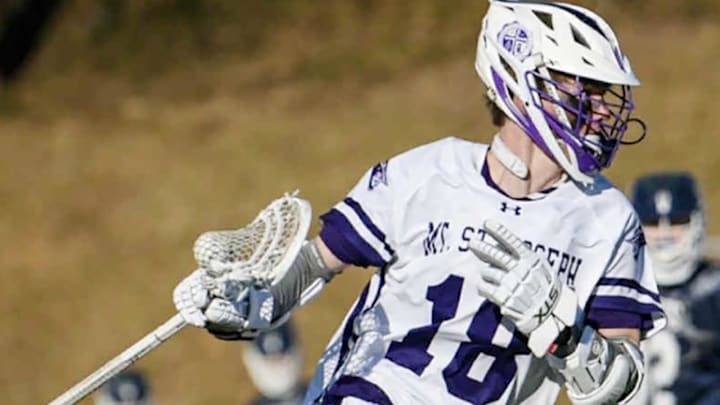 Mount St. Joseph midfielder Tyler Appenzeller is will play his college lacrosse at Monmouth. Mount St. Joseph midfielder Tyler Appenzeller is will play his college lacrosse at Monmouth.