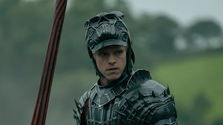 Finn Bennett (Aerion Targaryen) in A Knight of the Seven Kingdoms. Courtesy of Steffan Hill/HBO.