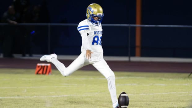 Osceola kicker Adam El Baraka