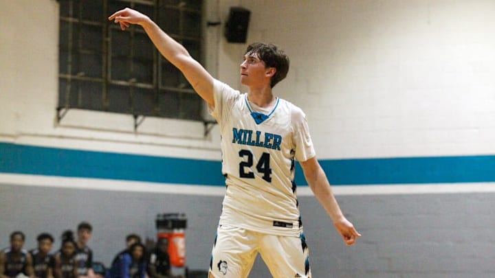 Already a prolific outside threat, Ryan Crotty has taken his shooting game to an entirely new level since transferring to Virginia's Miller School, where he has set school and state 3-pointing shooting records, prior to his junior year. Already a prolific outside threat, Ryan Crotty has taken his shooting game to an entirely new level since transferring to Virginia's Miller School, where he has set school and state 3-pointing shooting records, prior to his junior year.