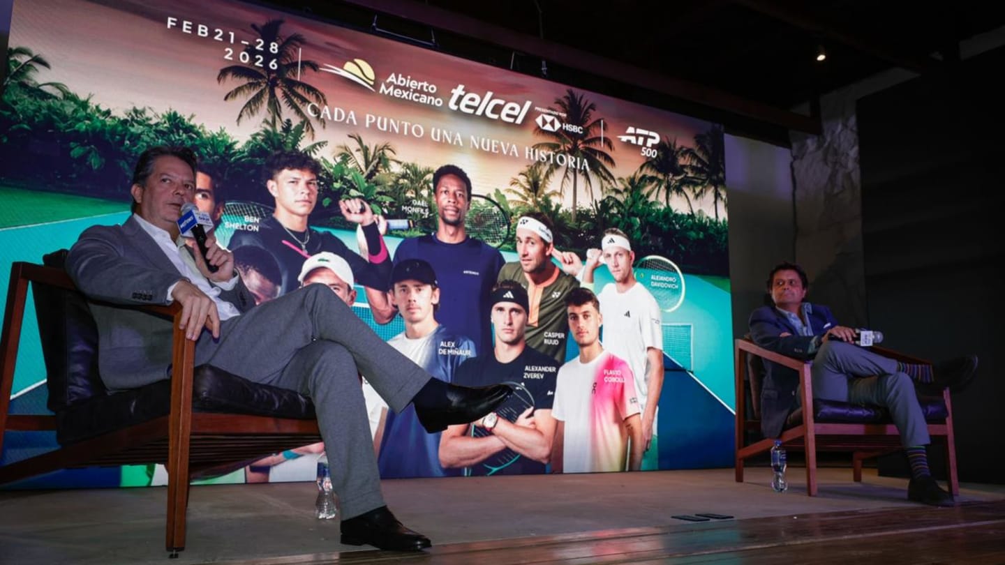 Abierto Mexicano de Tenis 2026 contará con cuatro jugadores Top 10