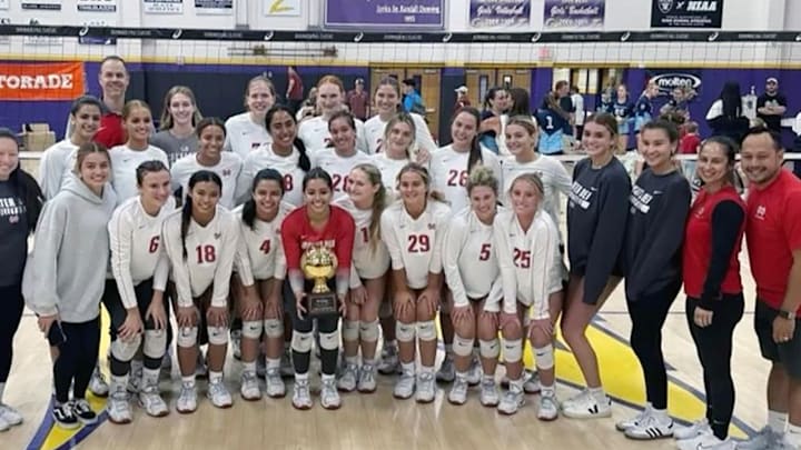 Mater Dei (Santa Ana, Calif.) surged to No. 1 in the SBLive National High School Girls Volleyball rankings after winning the Durango Fall Classic in Las Vegas in September. The Monarchs are the defending CIF State Open Division champions. Mater Dei (Santa Ana, Calif.) surged to No. 1 in the SBLive National High School Girls Volleyball rankings after winning the Durango Fall Classic in Las Vegas in September. The Monarchs are the defending CIF State Open Division champions.