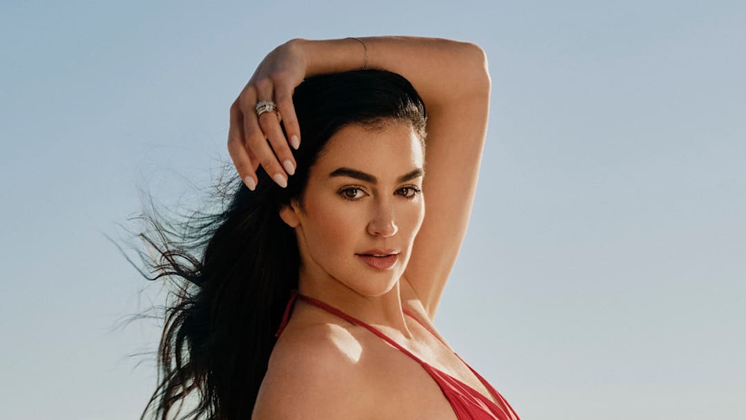 Claire Kittle was photographed by Katherine Goguen on Captiva Island, Fla. Swimsuit by FAE.